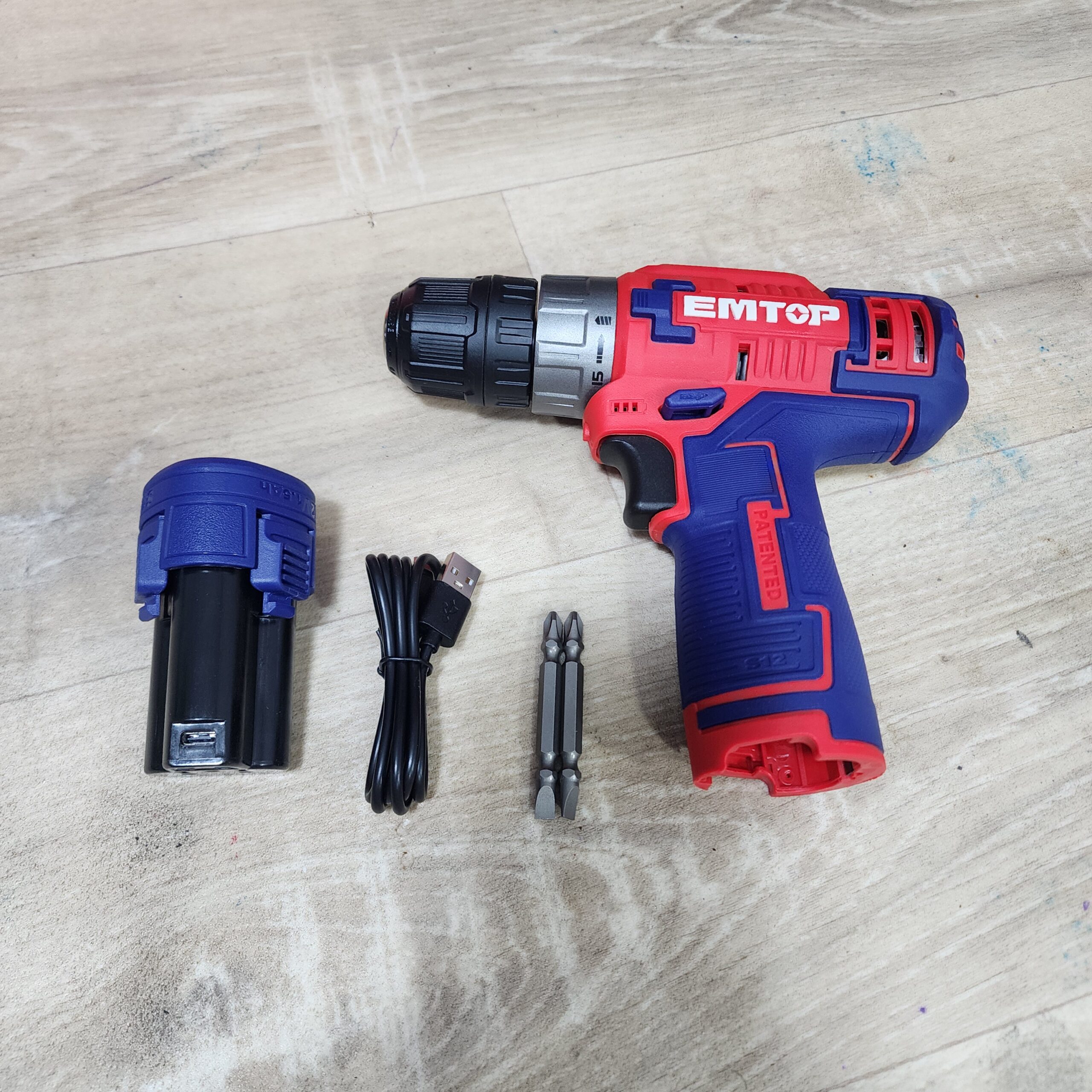 Visseuse Perceuse 12V EMTOP. - Image 2