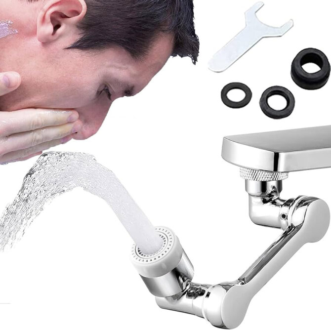 Aérateur de robinet rotatif à 1080°. - Image 2