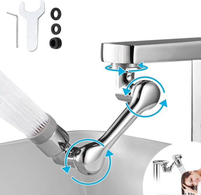 Aérateur de robinet rotatif à 1080°. - Image 3