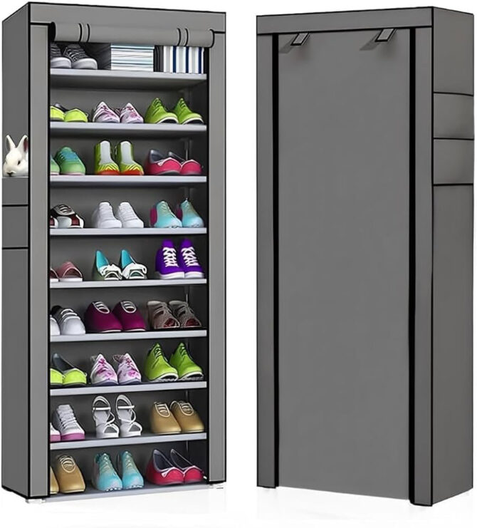 Boîte de rangement pour chaussures pour 27 paires. - Image 2