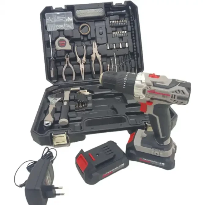 caisse a outils avec visseuse CROWN 20V CT21102H. - Image 3